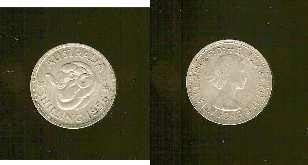 AUSTRALIE 1 Shilling 1956 SUP+